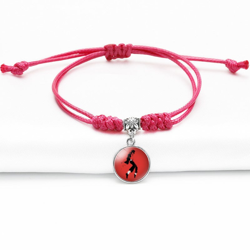 Michael Jackson Avatar Women'S Red Bracelet Personalized Fan Gift Bracelet - Image 1